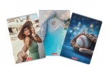 Caiet A4 60 file, hartie 70g/mp FSC mix, patratele, Megamix 2, diverse modele, Herlitz